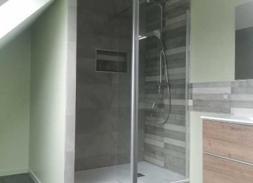 Douche en sous pente, KANTEM